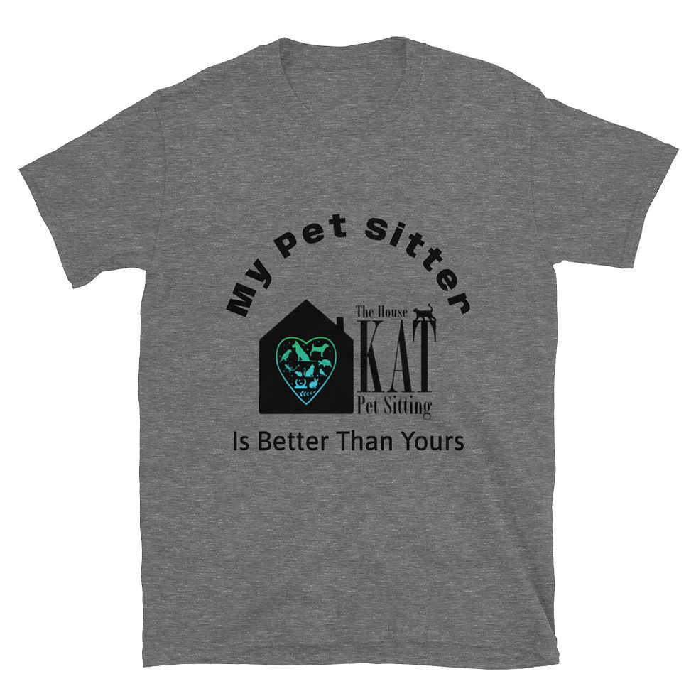 Thumbnail: My Pet Sitter Short-Sleeve Unisex T-Shirt