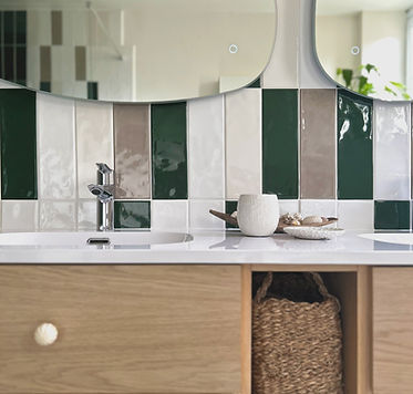 Meuble vasque en bois