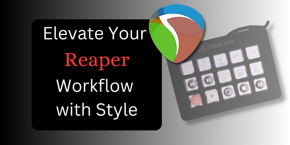 サムネイル： Stream Deck Icon Set for Reaper Minimalist White (216)