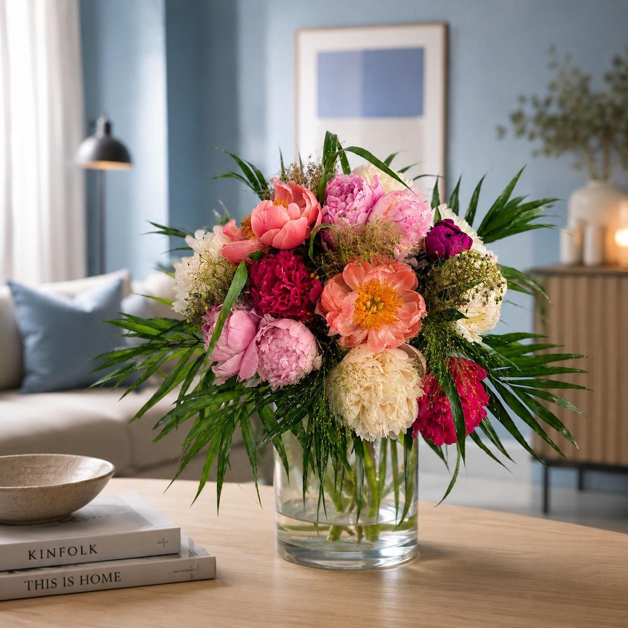 Mazzo peonie - costo per singolo fiore