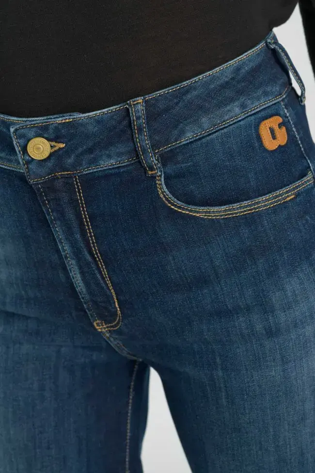 Miniature : LE TEMPS DES CERISES Jeans pulp wide leg Astral bleu N°2 Ref.  JFASTRALW6283