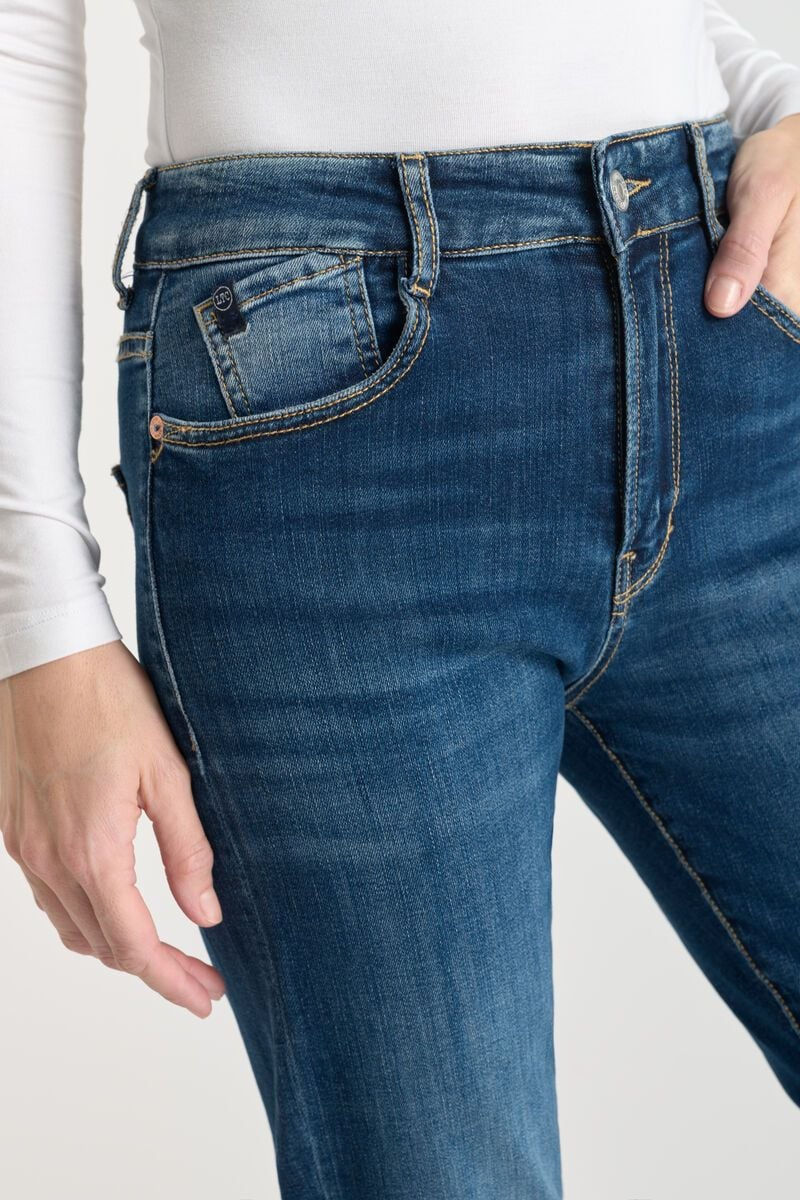 Miniature : LE TEMPS DES CERISES Jeans 400/17 mom Basic taille haute 7/8ème  JF417LBAW3098