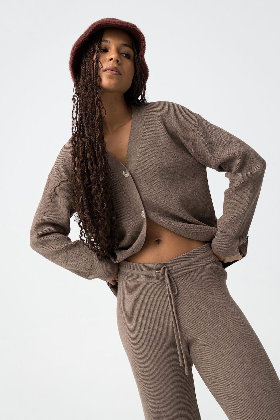 Miniature : TIFFOSI Cardigan coupe régulière Mix&Match_C