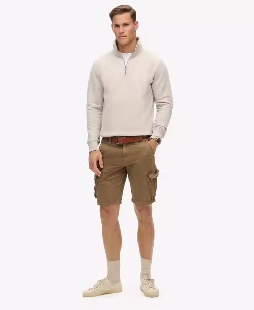 SUPERDRY Core Cargo Short M7110433A - 9VF - Tan Khaki