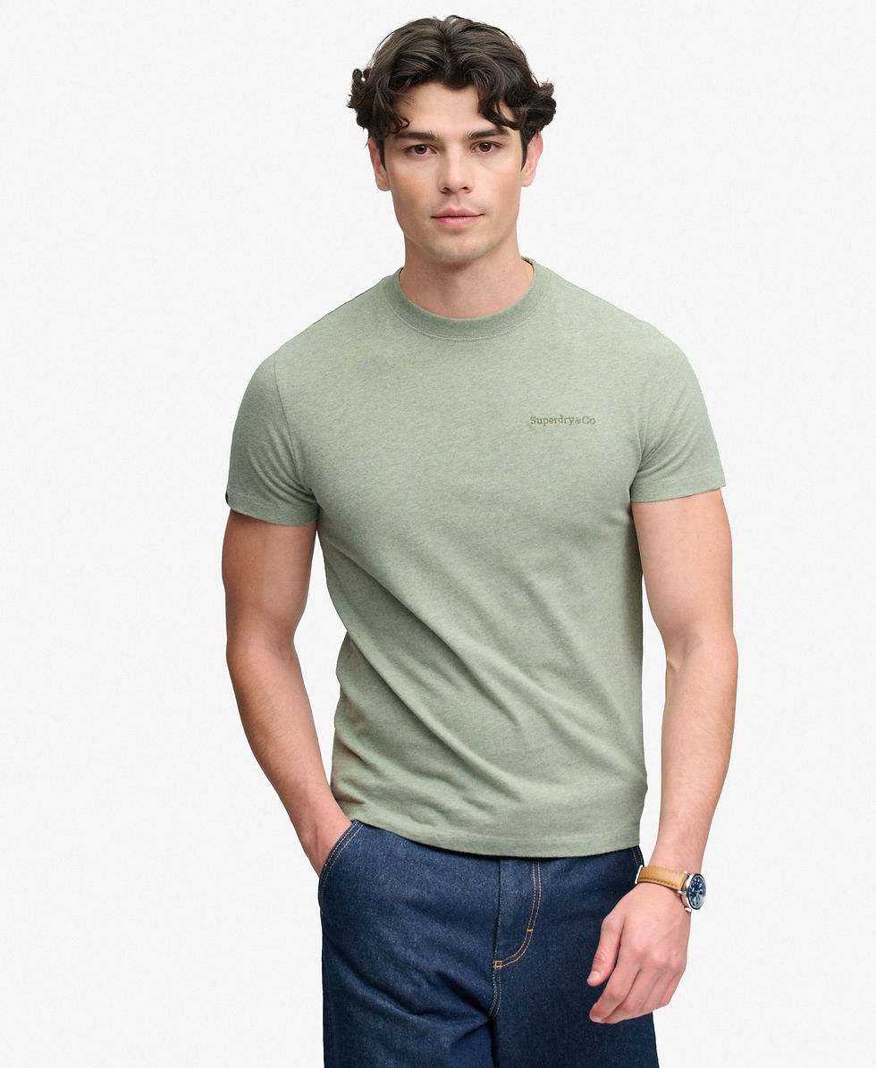 Miniature : SUPERDRY T-shirt Essential Company Logo Brodé M1012465A - O3L