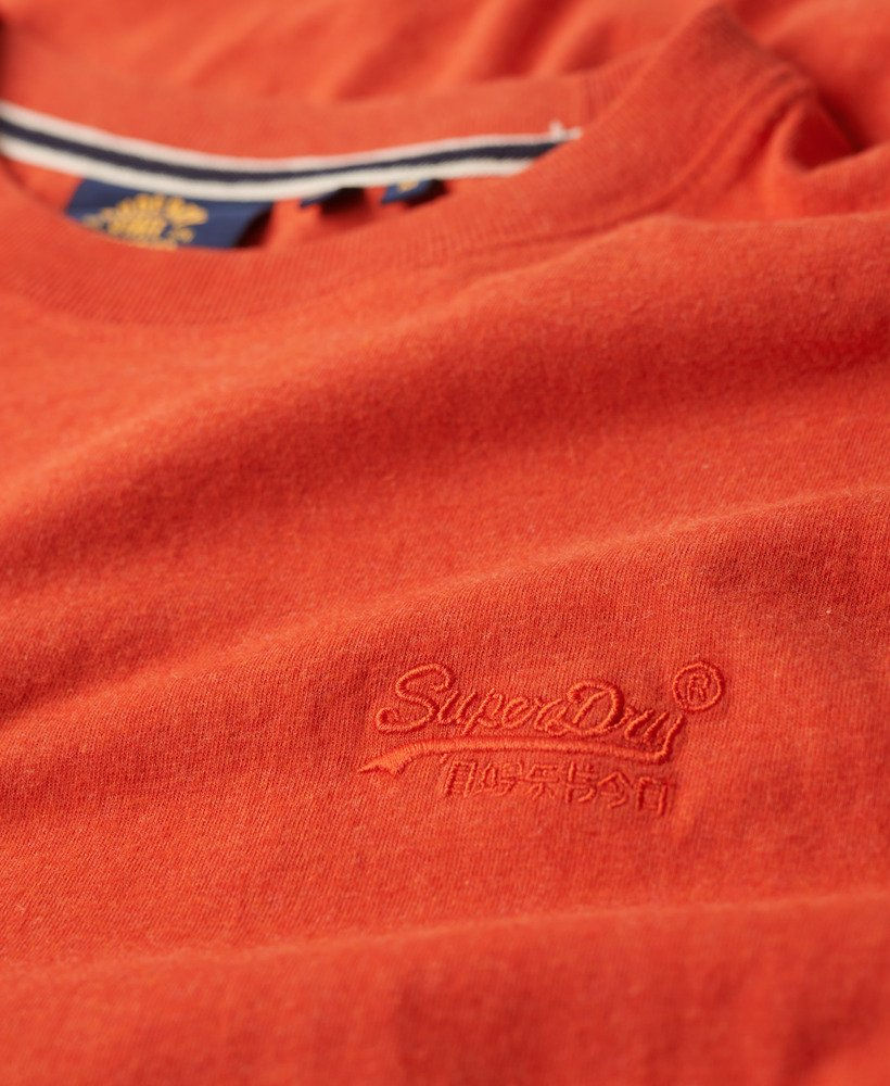 Miniature : SUPERDRY Essential Logo T-Shirt M1011245A - 5EG - Bright Orange Marl