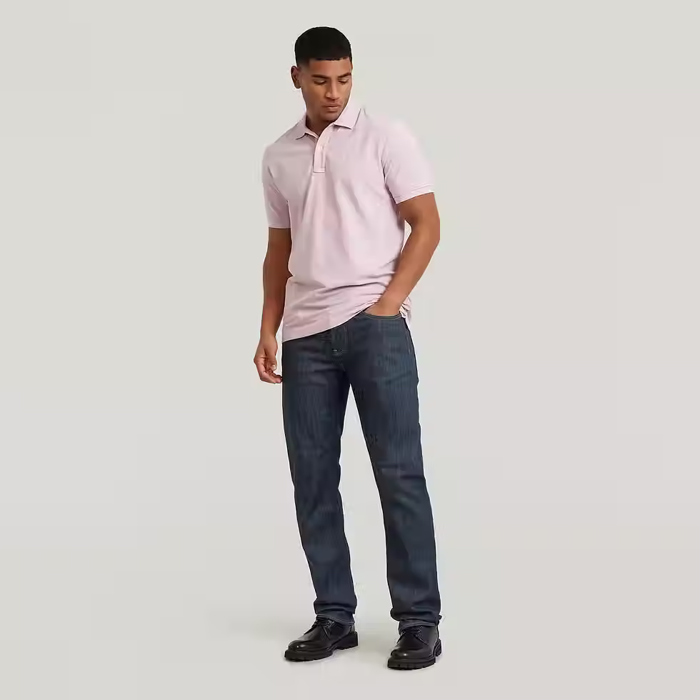 Miniature : G-STAR Polo Dunda Slim Lilac Overdyed d11595-d756-h885