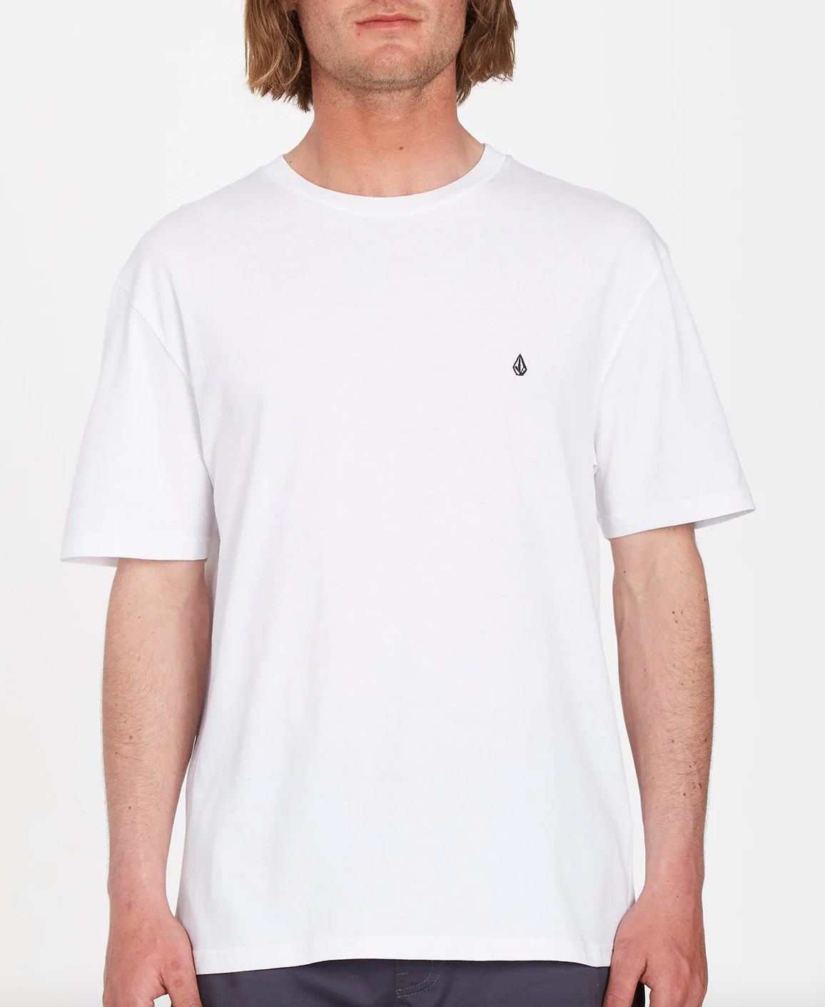 VOLCOM T-SHIRT STONE BLANKS - WHITE  A3512326