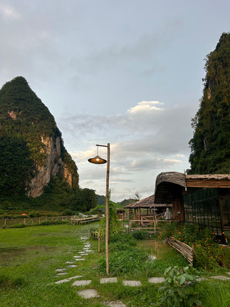 where to stay in cao bang vietnam, phong nam valley 