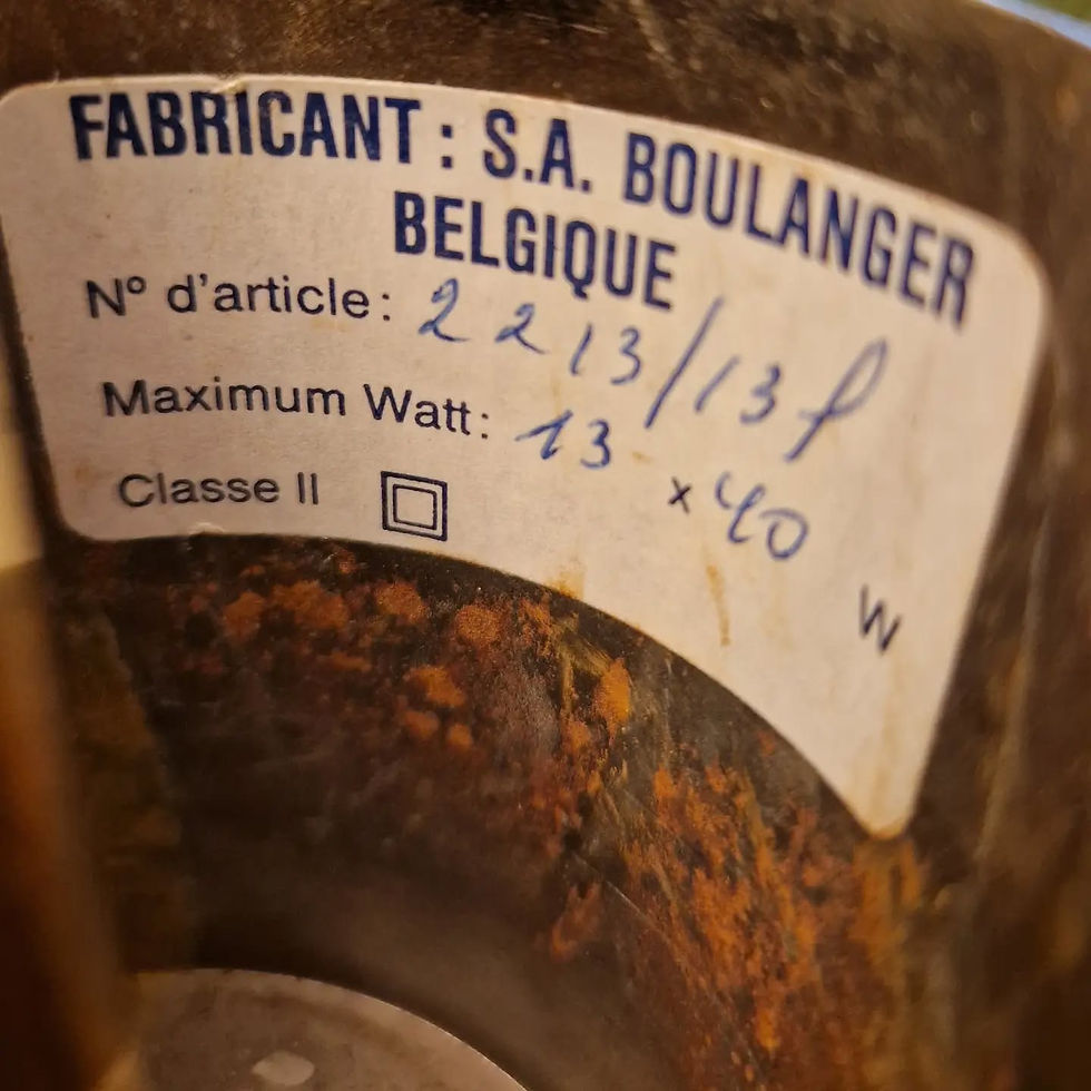 Miniature : Lustre géométrique en laiton, design Gaetano Sciolari, Boulanger, 1970