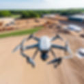 DJI Air 2S Drone surveying construction site in Texas..jpg