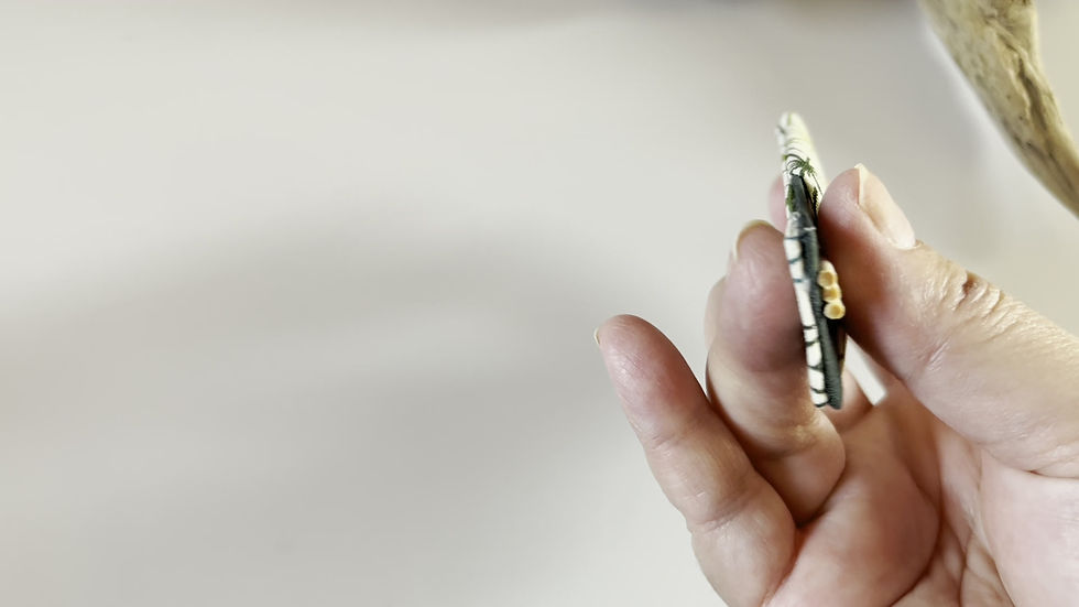 Miniatura: Toothpick Case "Asanoha" Green