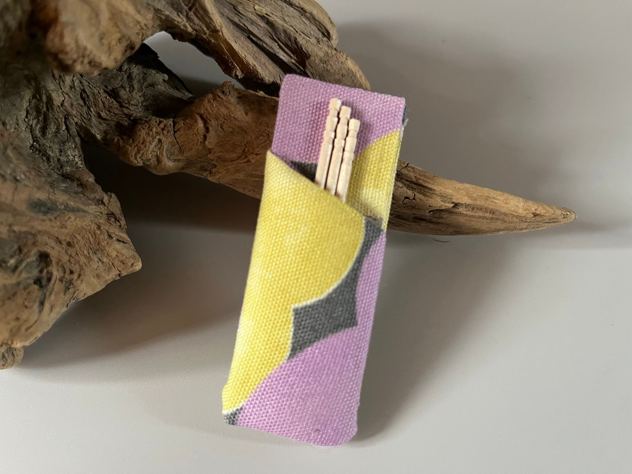Toothpick Case "Camelia Clouds COLOUR"