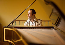 Frédéric Rivoal, professeur de Clavecin à l'Académie d'été de Musique à Groix en Bretagne