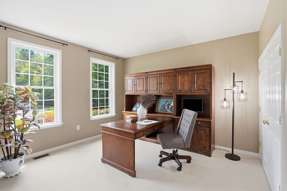 Professional home office in a Glen Allen VA listing