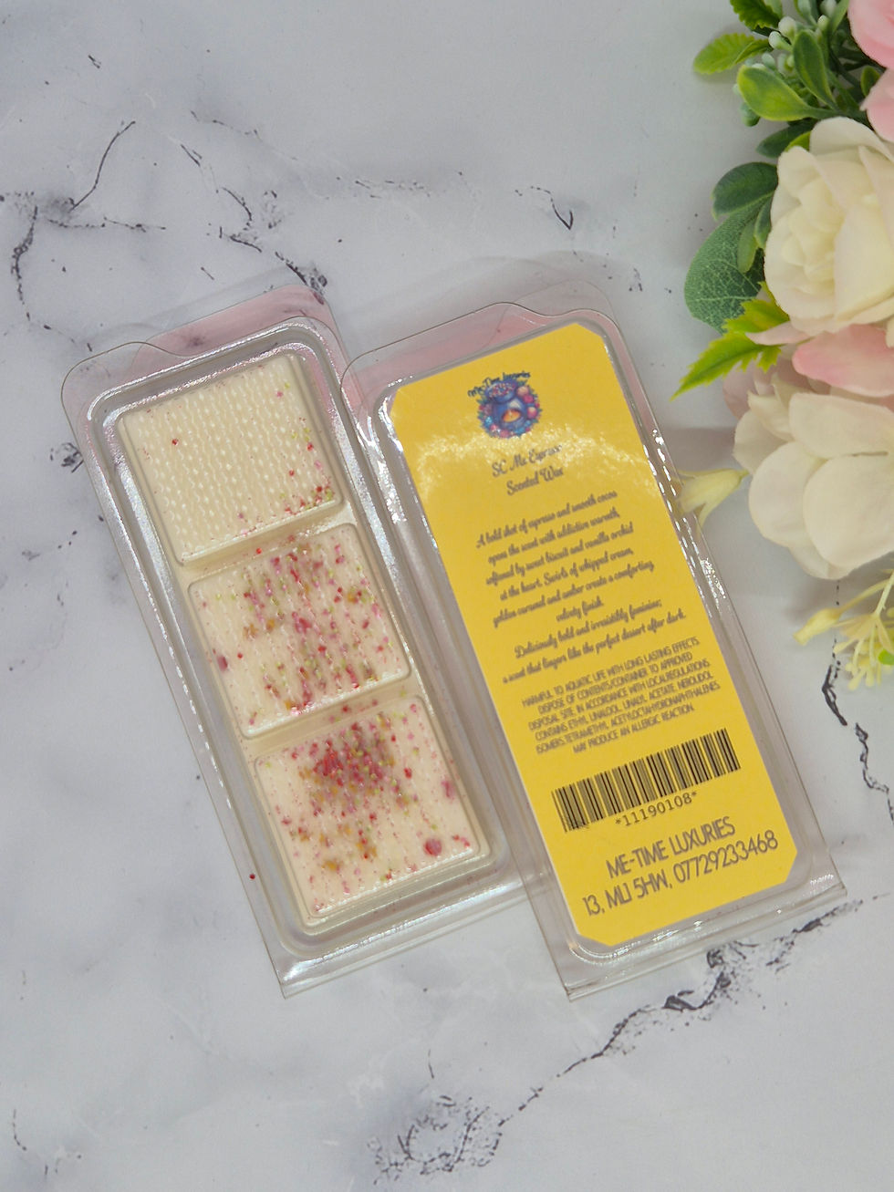 SC Me Espresso Scented Wax Clamshell