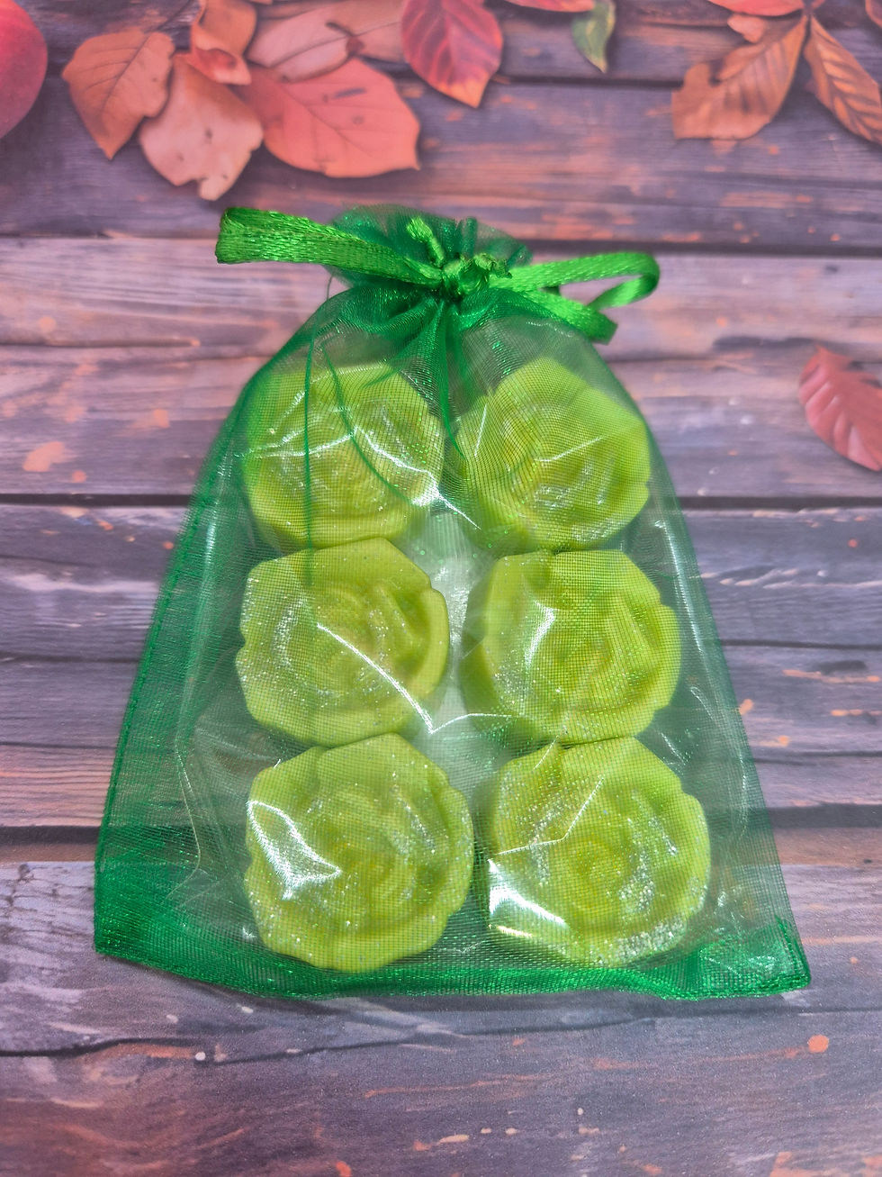 Key Lime Pie Scented Wax Flowers
