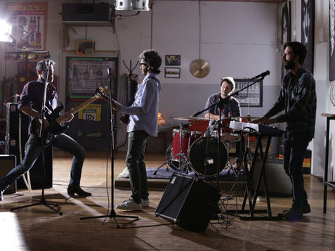 band playing together