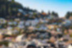 Properties in Queenstown with frost on the hill