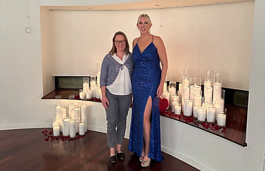 Nikki and Trinn at Launch