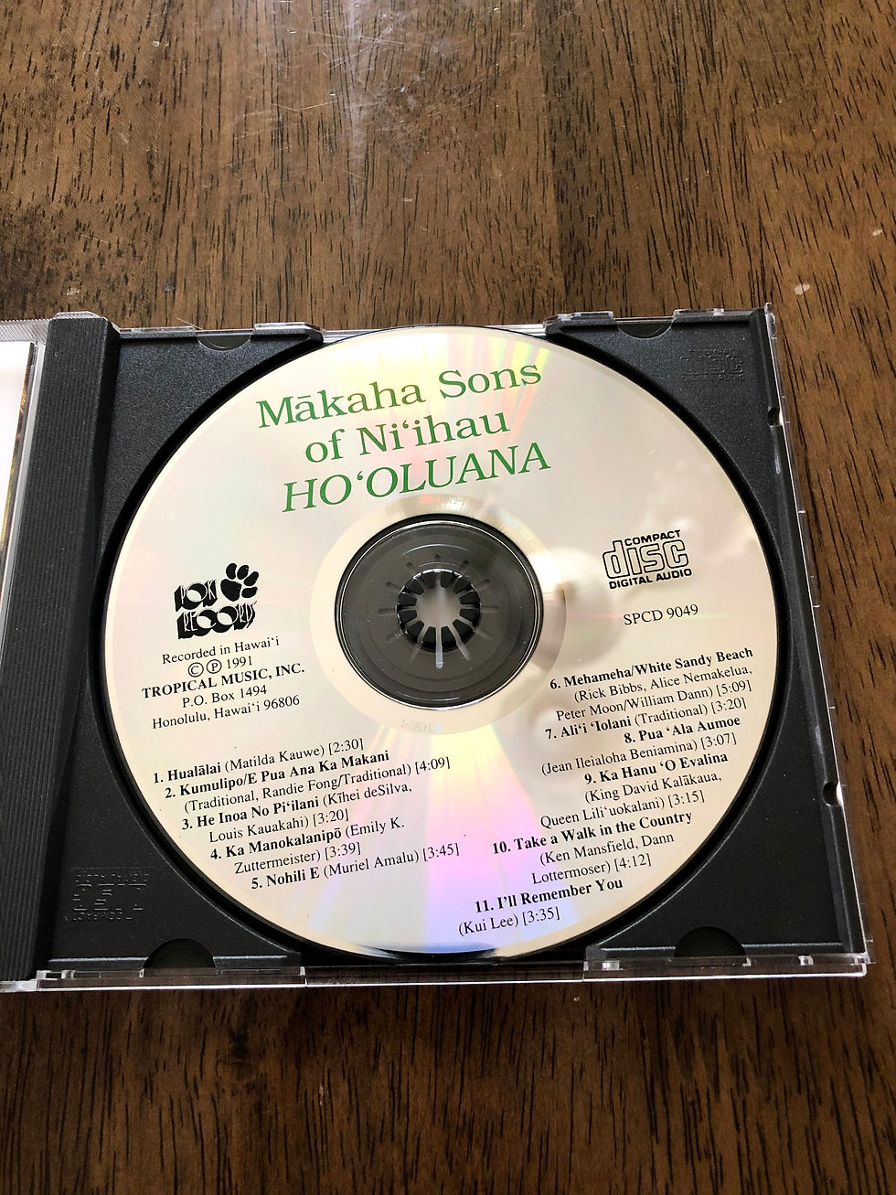 サムネイル： Makaha Sons of Ni`ihau　1991年