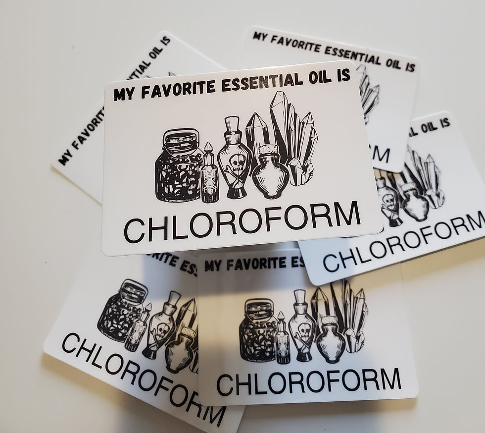 Thumbnail: Bookish and Serial Killer Stickers