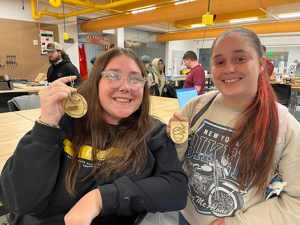 Machine Shop Project Key Chain DIY Keychains Workshop at Gannon MakerSpace