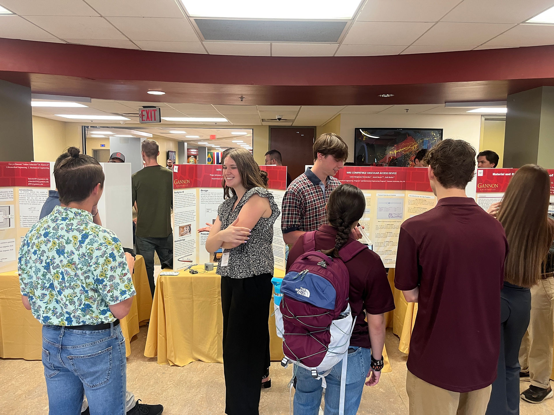 Project presentations at Celebrate Gannon