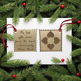 Community Blood Bank 2026 Ornament 