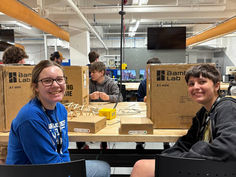 Students receive their personal Bambu Lab A1 Mini 3D Printers