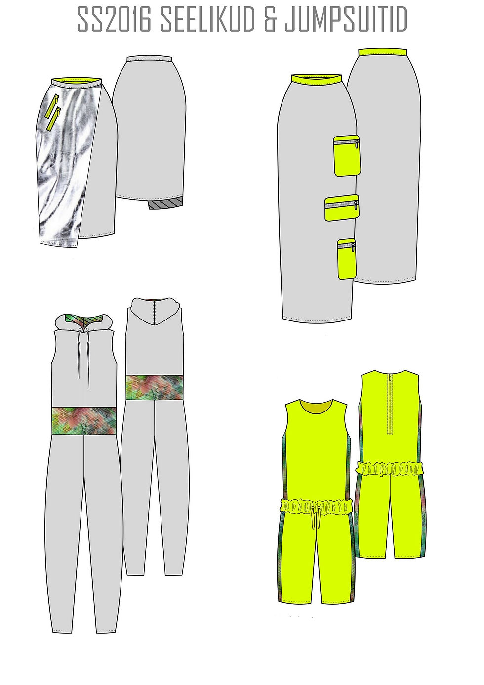 Skirts/jumpsuits