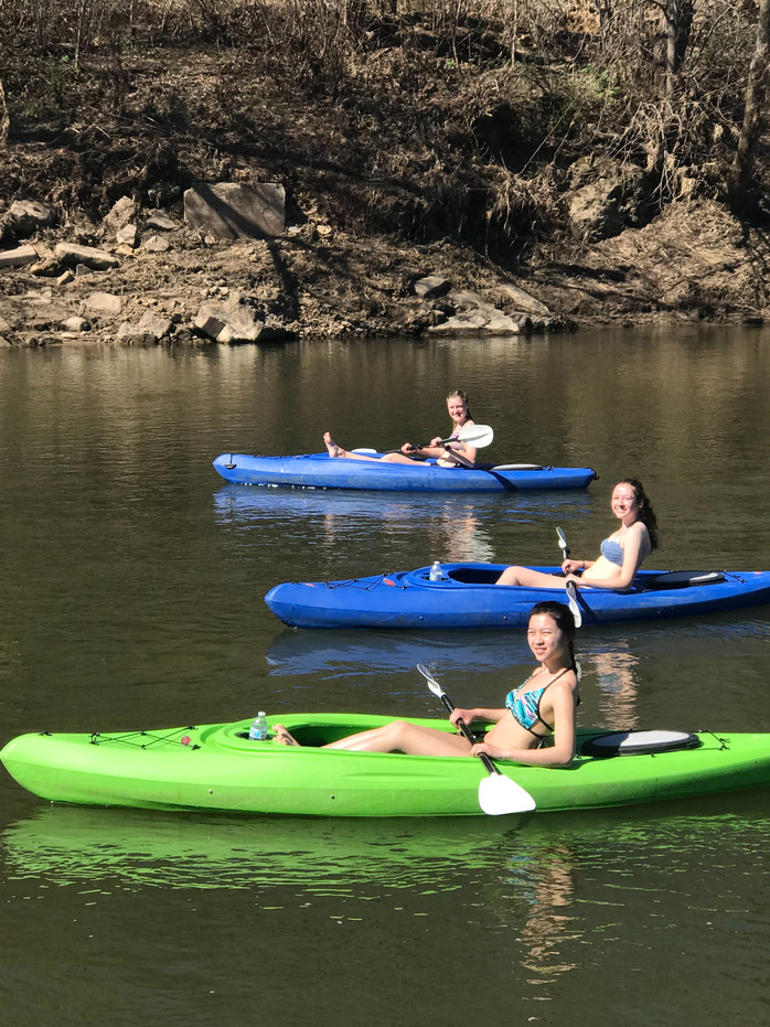 Kayaking