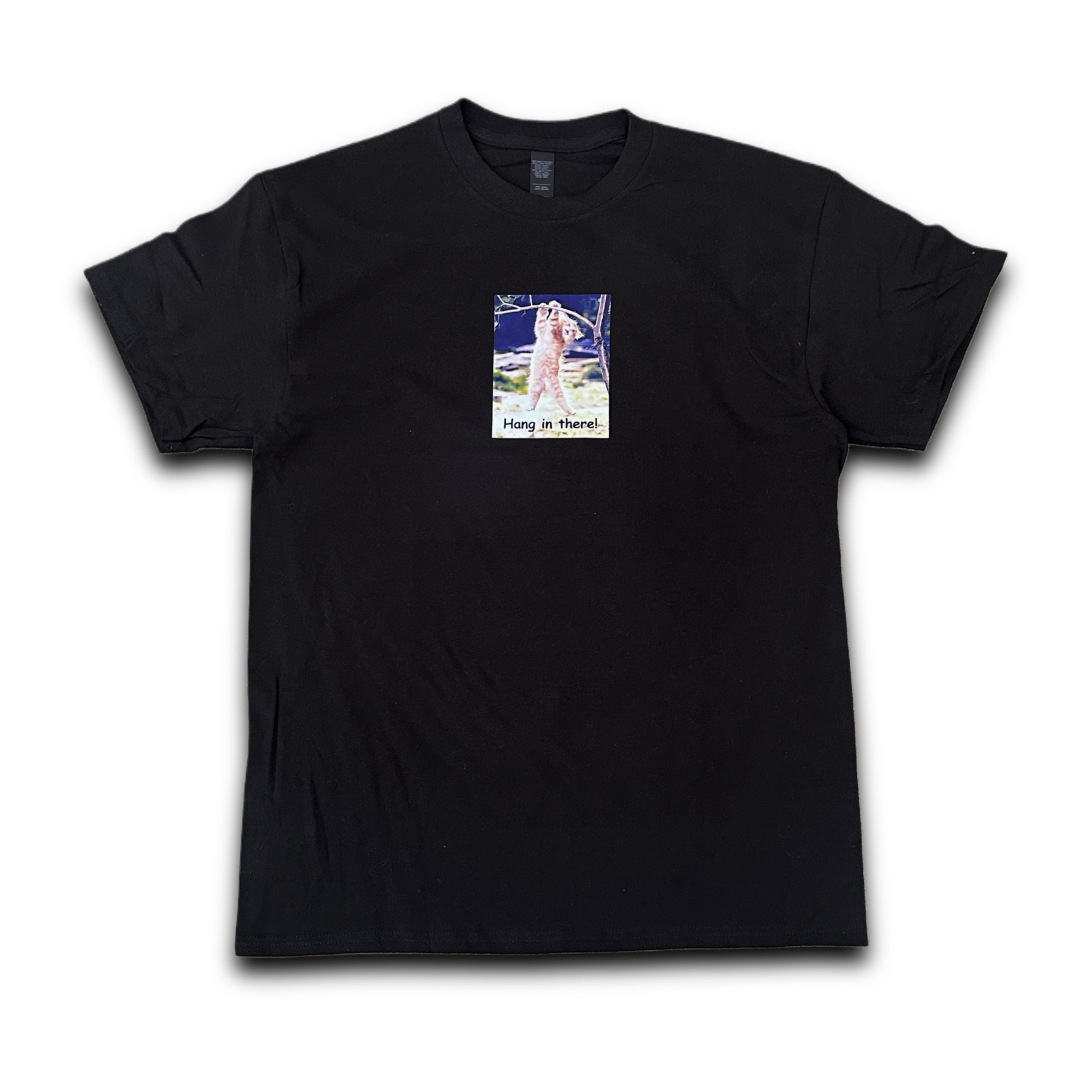 hang in there! TEE (black)