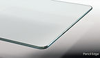 pencil edge glass