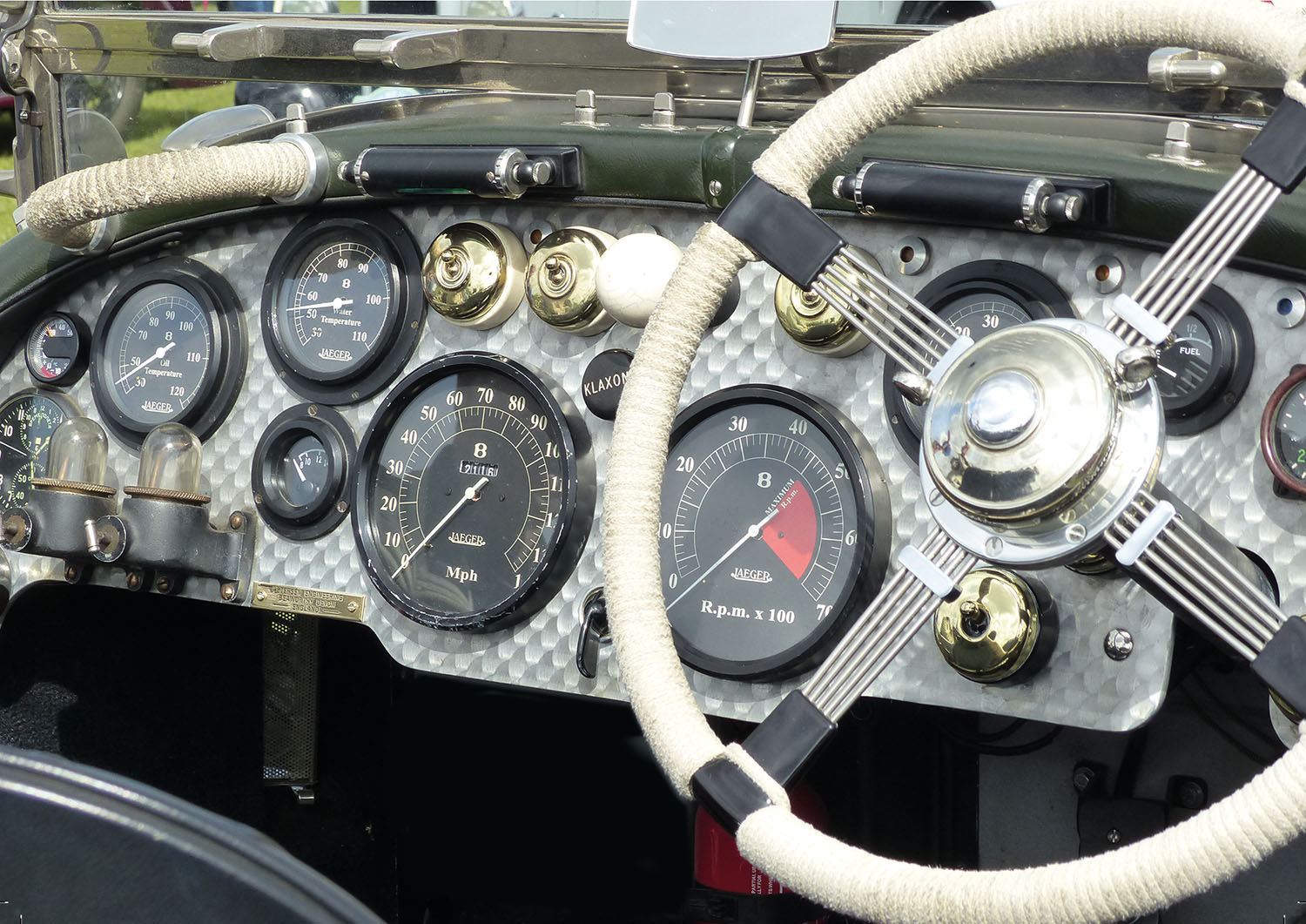 Bentley Classic Car (Greeting Card)