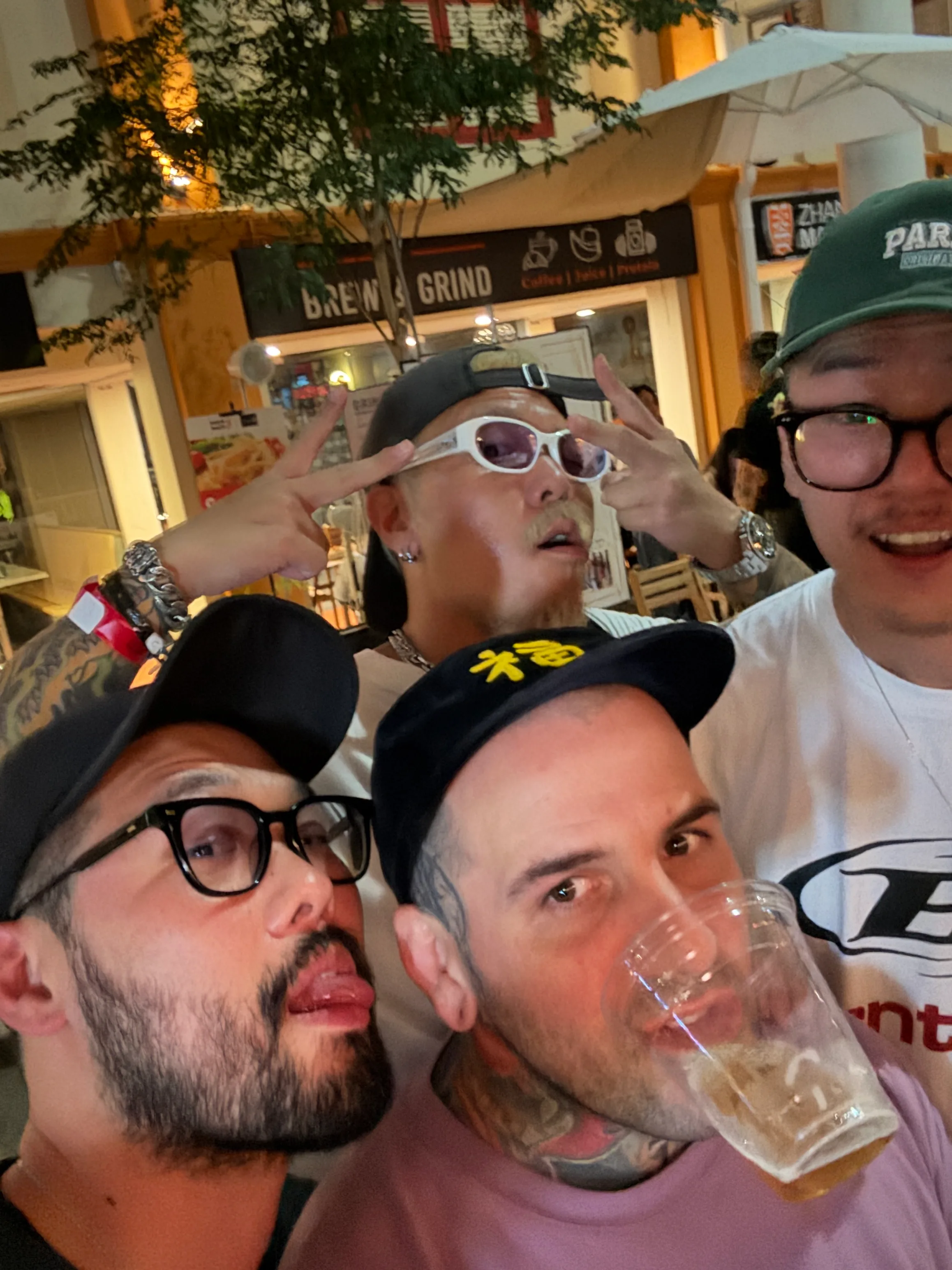 JinQ, Kiljun, Vezofit & Victor. Global convention. Seoul Ink Tattoo, Gangnam. South Korea