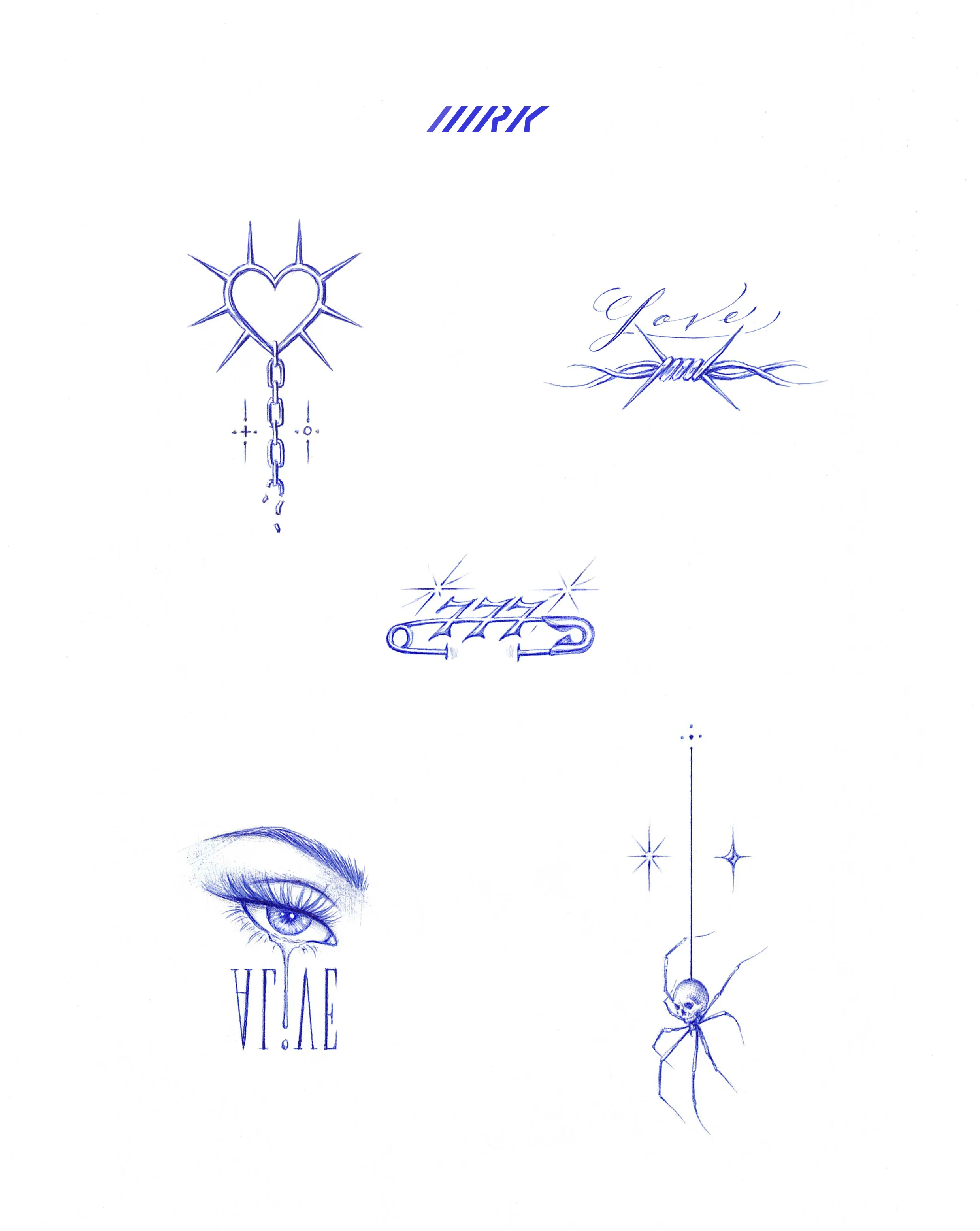Mr.K Flash event designs at Seoul Ink Tattoo, Gangnam, South Korea