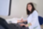 Ultrasound Tech Scanning Knee
