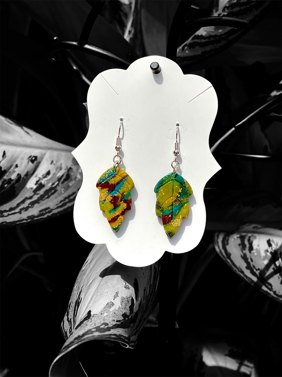 Leaf Dangle Earrings