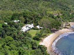 Ariel view of Turtle Cove
