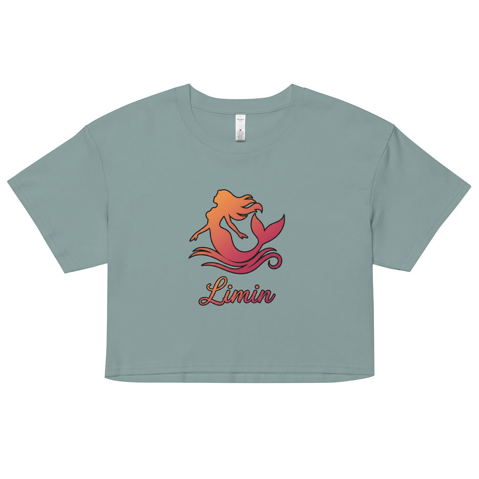 Thumbnail: Mermaid Limin Women's Cropped Tee