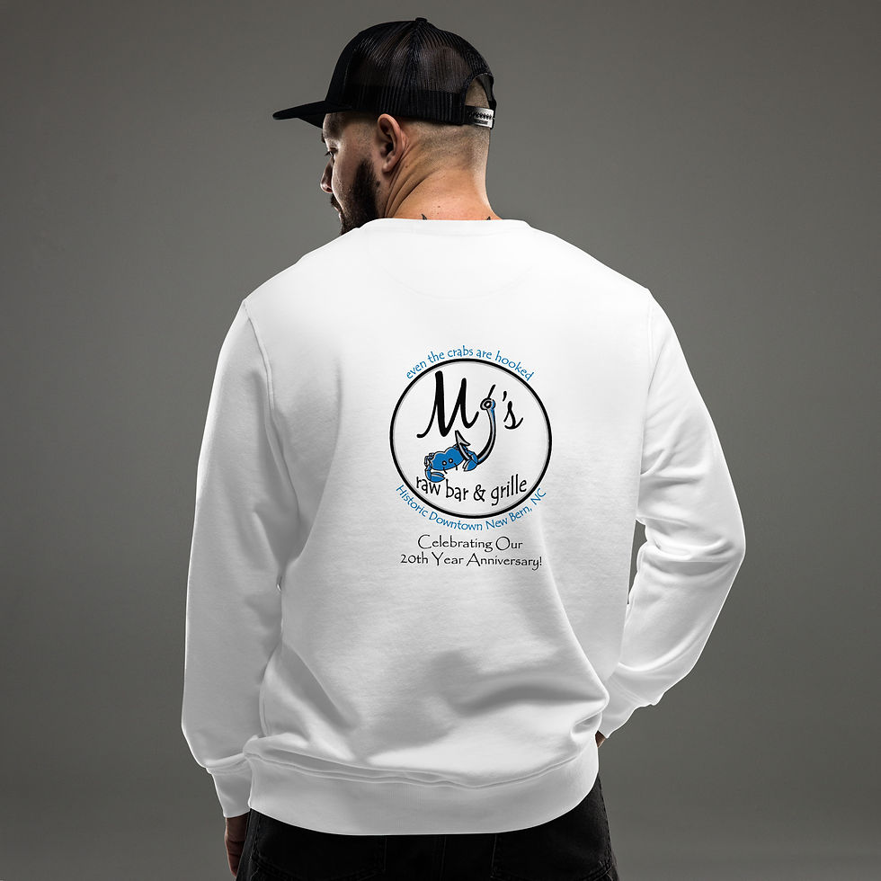 Thumbnail: Crew-Neck Sweatshirt (Black Print)