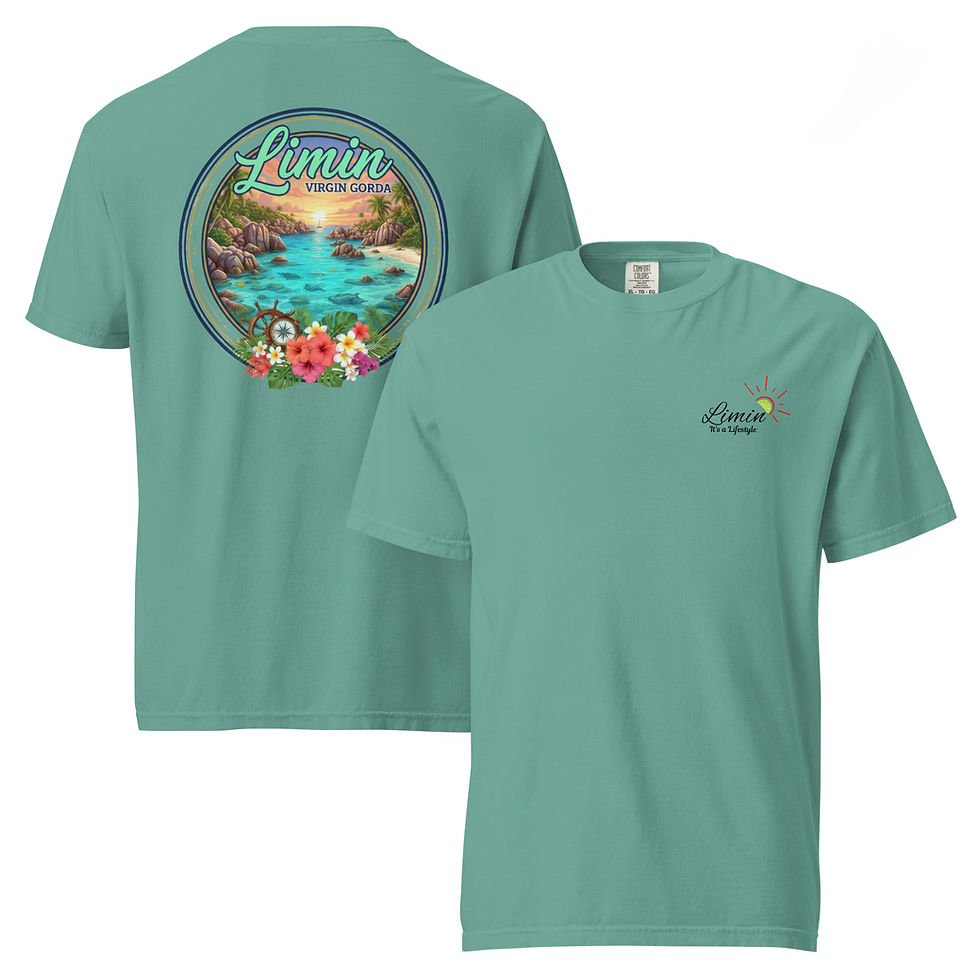 Thumbnail: Limin' in Virgin Gorda, BVI - Comfort Colors T-Shirt