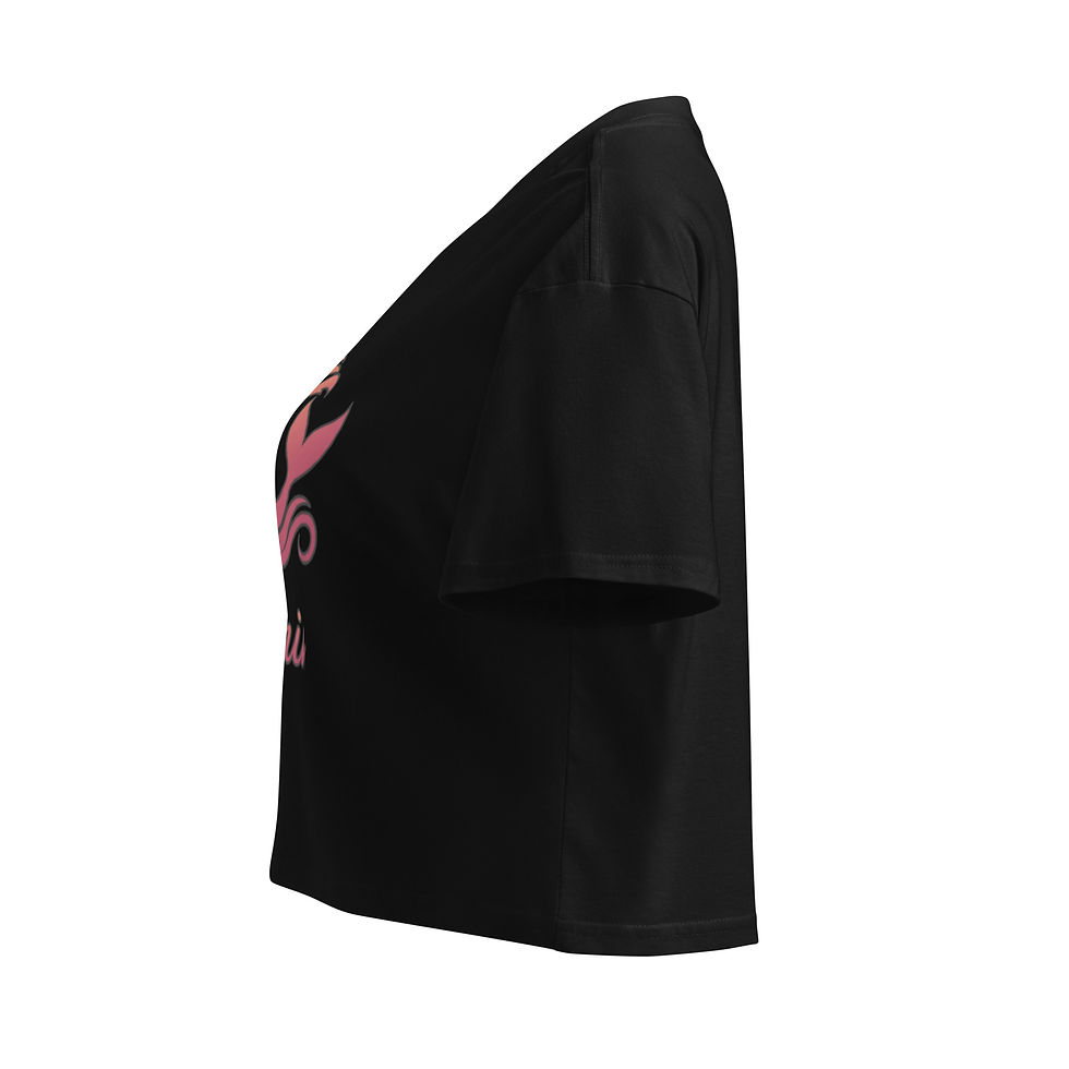 Thumbnail: Mermaid Limin Women's Cropped Tee