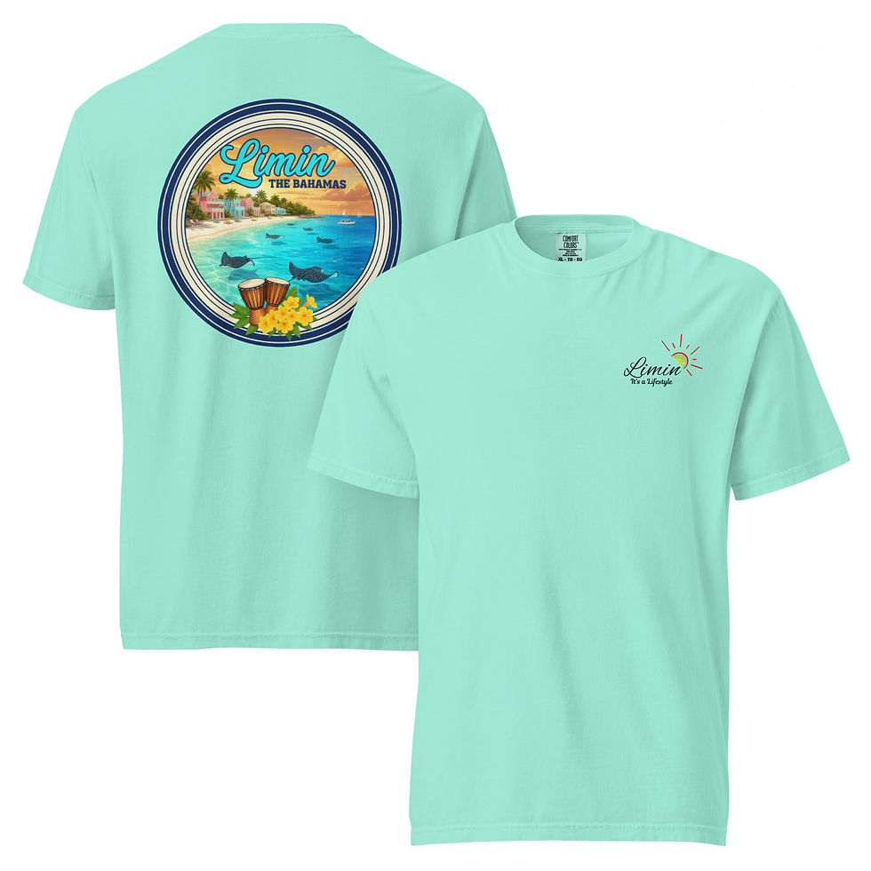 Thumbnail: Limin' in The Bahamas - Comfort Colors T-Shirt
