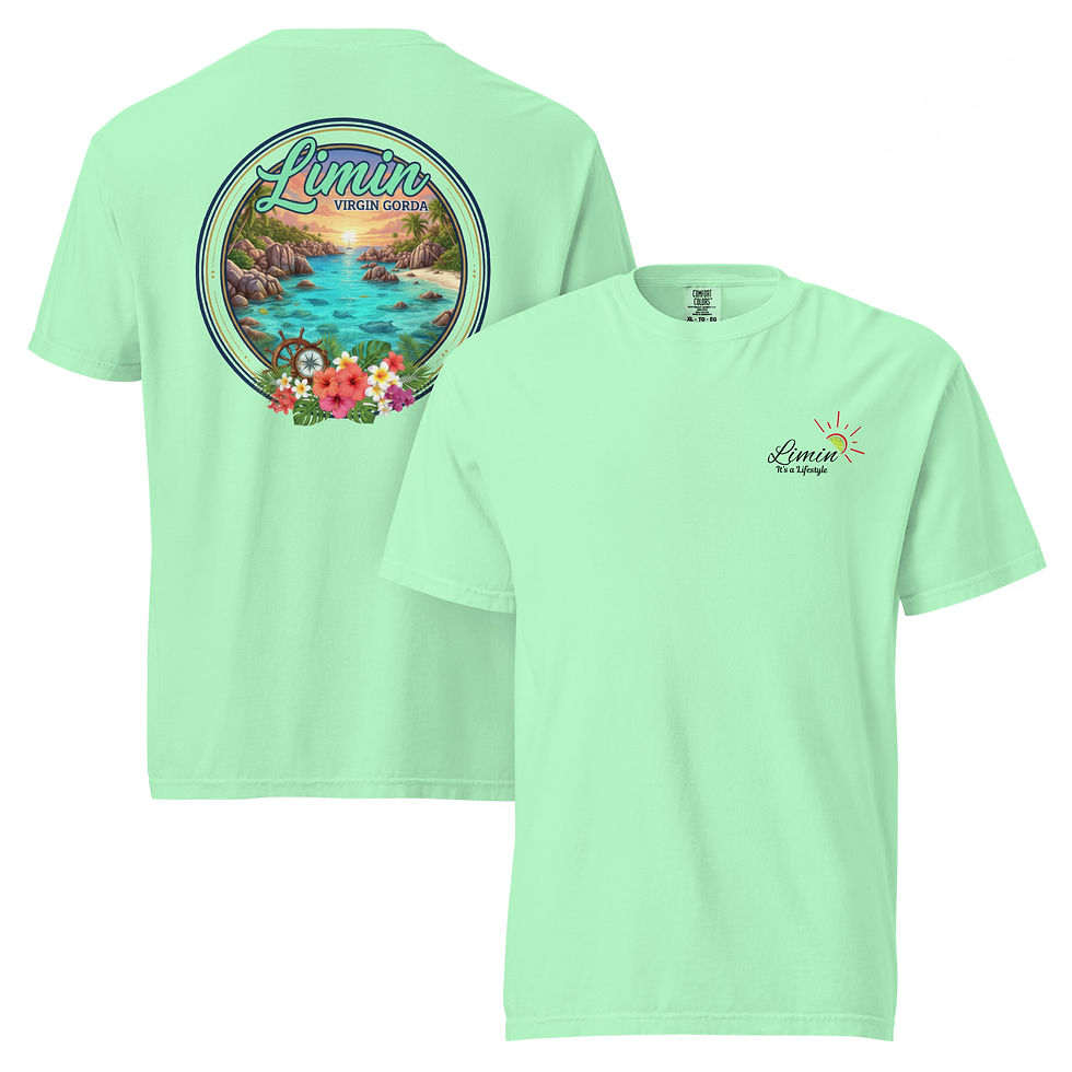 Thumbnail: Limin' in Virgin Gorda, BVI - Comfort Colors T-Shirt