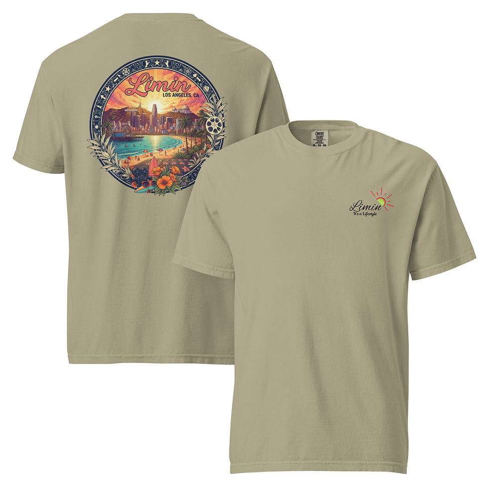 Thumbnail: Limin' in Los Angeles, CA - Comfort Colors T-Shirt