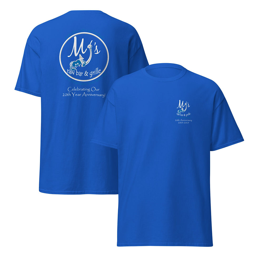 Thumbnail: MJ's "20th Anniversary" T-Shirt (White Print)