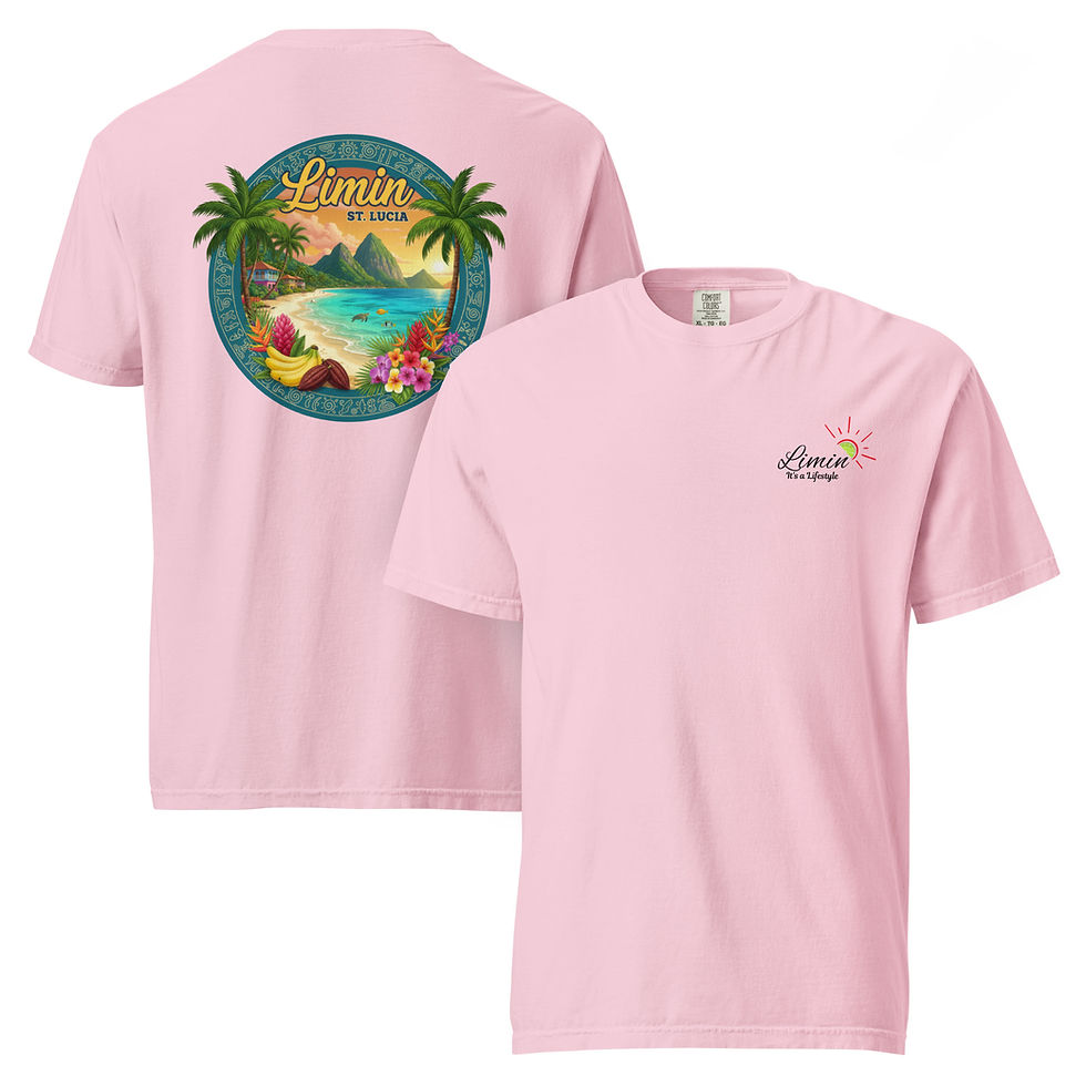 Thumbnail: Limin' in St. Lucia - Comfort Colors T-Shirt