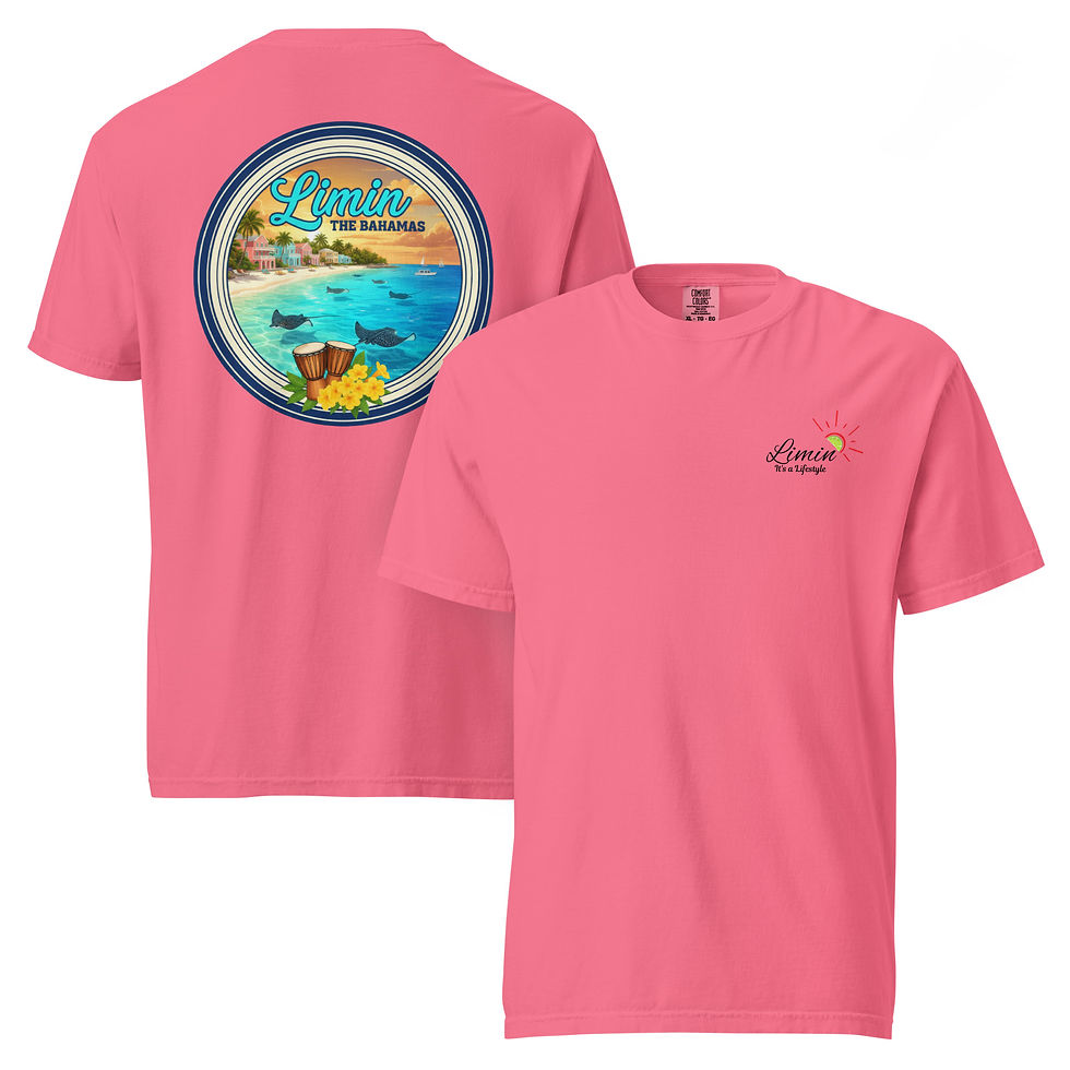 Thumbnail: Limin' in The Bahamas - Comfort Colors T-Shirt